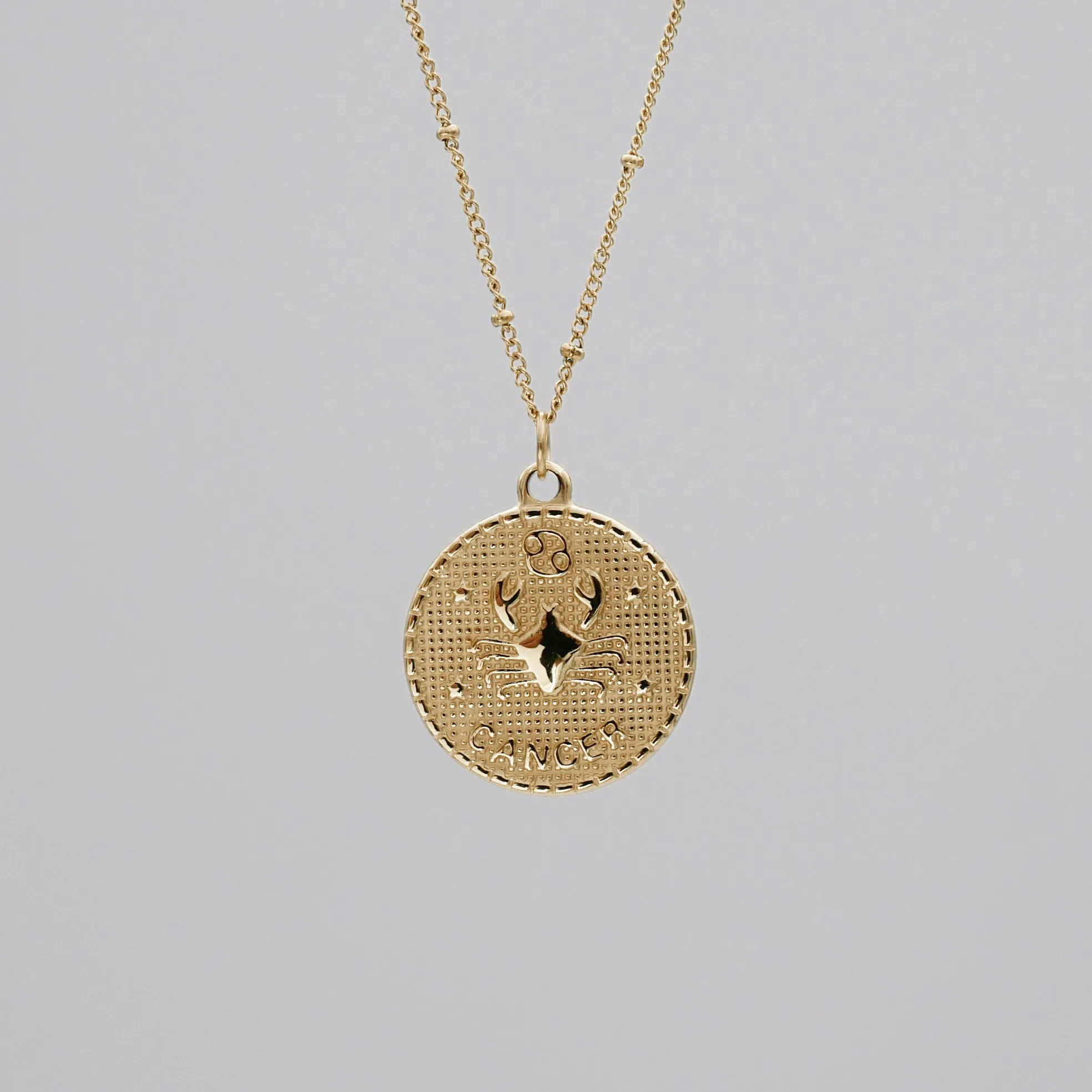 Zodiac Coin Necklace